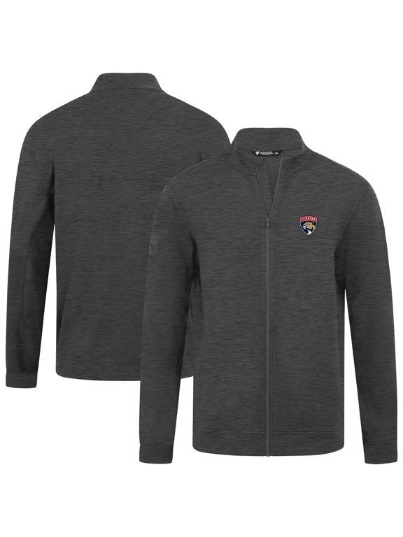 Men's Levelwear Gray Florida Panthers Alec Full-Zip Jacket