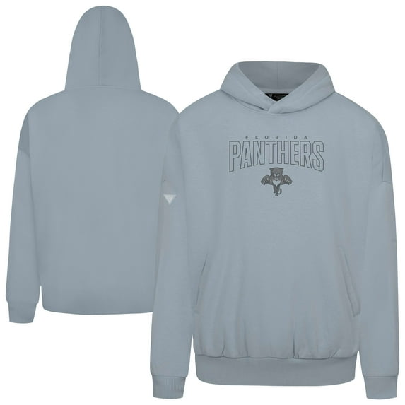 Men's Levelwear Gray Florida Panthers Contact Darkmoon Pullover Hoodie