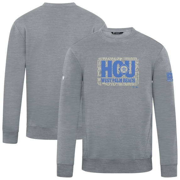Men's Levelwear Gray Houston Astros Zane Spring Training Pullover Sweatshirt