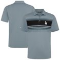 thumbnail image 1 of Men's Levelwear Gray Los Angeles Dodgers Onward Insignia 2.0 Polo, 1 of 3