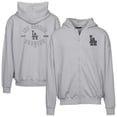 thumbnail image 1 of Men's Levelwear Gray Los Angeles Dodgers Uphill Abyssal Full-Zip Hoodie, 1 of 3