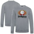 thumbnail image 1 of Men's-Levelwear  Gray Los Angeles Dodgers Zane Ballpark Food Pullover Sweatshirt, 1 of 3