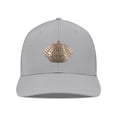 thumbnail image 1 of Men's Levelwear Gray Los Angeles Kings Rise Copper Insignia Flex Hat, 1 of 3