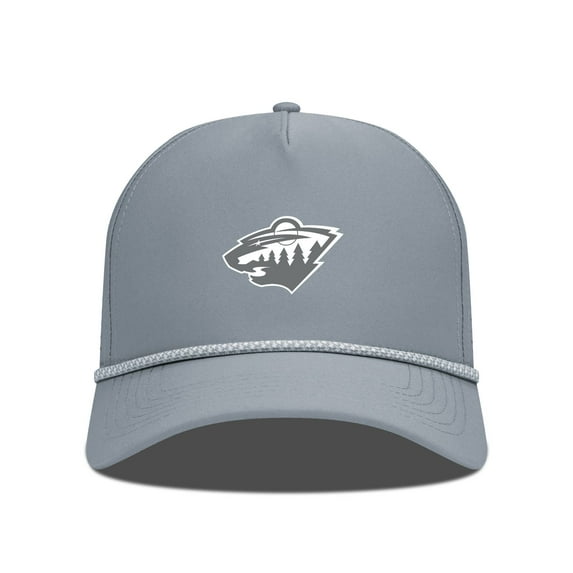 Men's Levelwear Gray Minnesota Wild Gordon Slate & Snow Rope Adjustable Hat