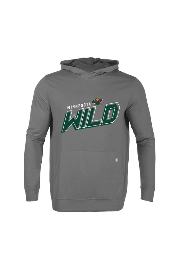 Men's Levelwear Gray Minnesota Wild Relay Premier 2.0 Pullover Hoodie