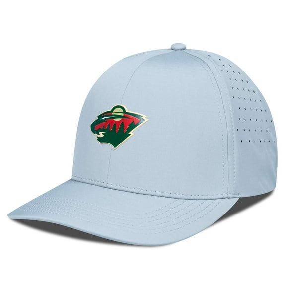 Men's Levelwear Gray Minnesota Wild Zeta Flex Hat