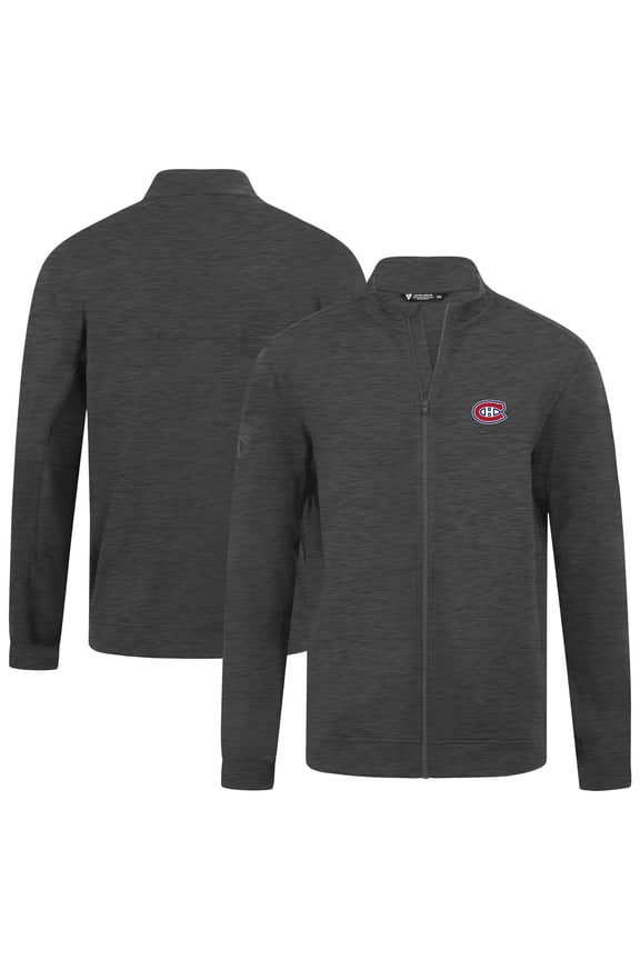 Men's Levelwear  Gray Montreal Canadiens Alec Full-Zip Jacket