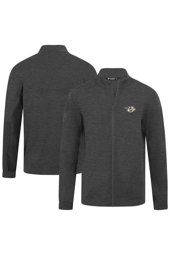 Men's Levelwear Gray Nashville Predators Alec Full-Zip Jacket