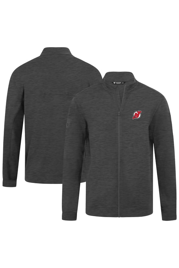 Men's Levelwear Gray New Jersey Devils Alec Full-Zip Jacket