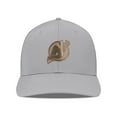 thumbnail image 1 of Men's Levelwear Gray New Jersey Devils Rise Copper Insignia Flex Hat, 1 of 3
