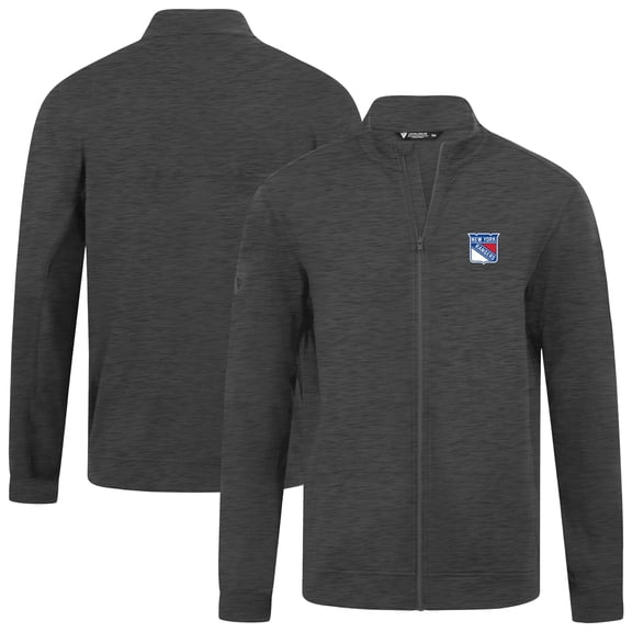 Men's Levelwear Gray New York Rangers Alec Full-Zip Jacket
