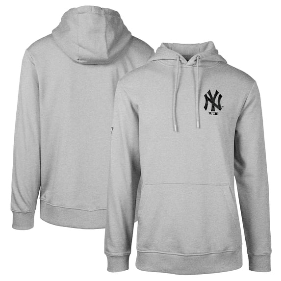 Men's Levelwear Gray New York Yankees Podium Digital Camo Pullover Hoodie