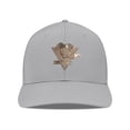 thumbnail image 1 of Men's Levelwear Gray Pittsburgh Penguins Rise Copper Insignia Flex Hat, 1 of 3