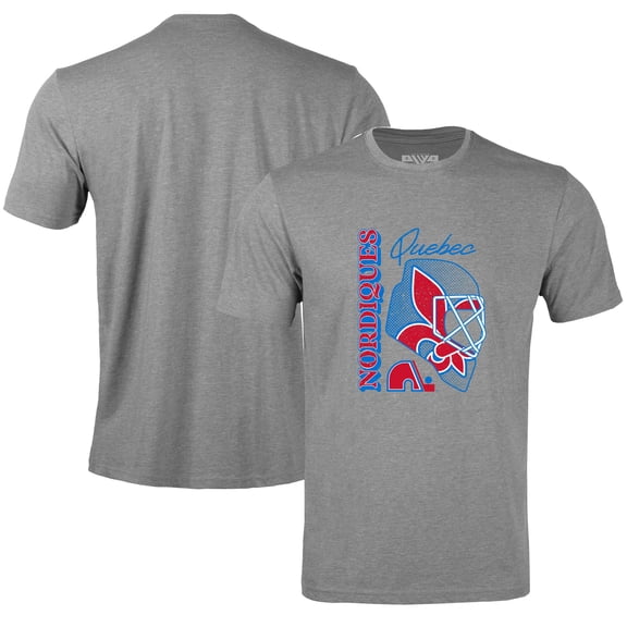 Men's Levelwear Gray Quebec Nordiques Retro Richmond Netminder T-Shirt
