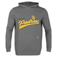 thumbnail image 1 of Men's Levelwear  Gray San Diego Padres  Relay 2.0 Retro Pullover Hoodie, 1 of 1