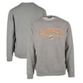 thumbnail image 1 of Men's Levelwear Gray San Diego Padres Zane Cooperstown Collection Retro Spellout Pullover Sweatshirt, 1 of 3