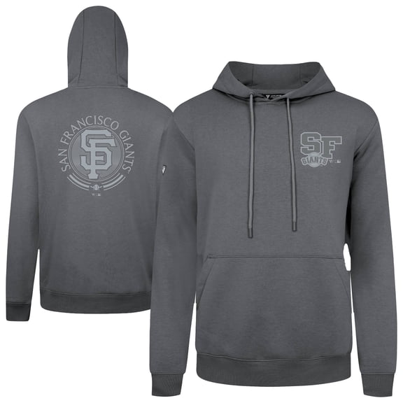 Men's Levelwear Gray San Francisco Giants Podium Grain Hoodie