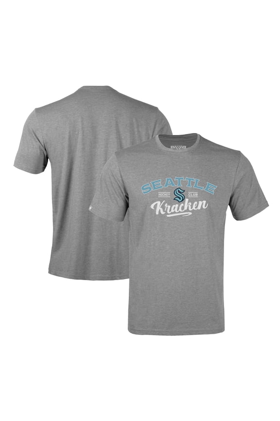 Men's Levelwear Gray Seattle Kraken Richmond Ice Wall T-Shirt