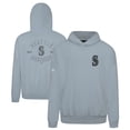 thumbnail image 1 of Men's Levelwear Gray Seattle Mariners Contact Nightfall Pullover Hoodie, 1 of 3