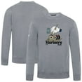 thumbnail image 1 of Men's-Levelwear  Gray Seattle Mariners Zane Ballpark Food Pullover Sweatshirt, 1 of 3