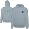 thumbnail image 1 of Men's Levelwear  Gray St. Louis Blues Contact Nightfall Pullover Hoodie, 1 of 4