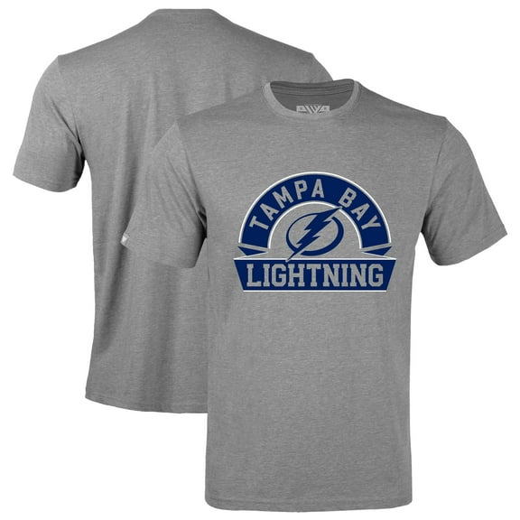 Men's Levelwear Gray Tampa Bay Lightning Richmond Banner Arch T-Shirt
