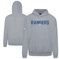 thumbnail image 1 of Men's Levelwear  Gray Texas Rangers Contact Carve Hoodie, 1 of 3