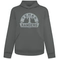 thumbnail image 1 of Men's Levelwear Gray Texas Rangers Luxe Signature Banner Arch Tri-Blend Hoodie, 1 of 1
