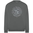 thumbnail image 1 of Men's Levelwear Gray Texas Rangers Luxe Signature Tri-Blend Grain Sweatshirt, 1 of 1