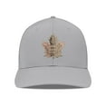 thumbnail image 1 of Men's Levelwear Gray Toronto Maple Leafs Rise Copper Insignia Flex Hat, 1 of 3