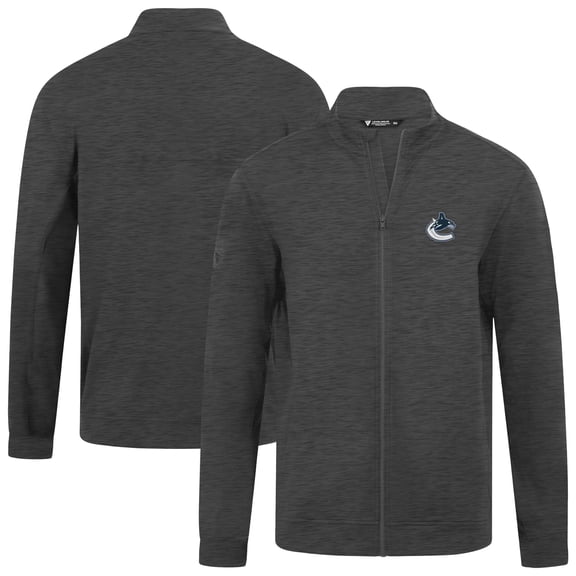 Men's Levelwear  Gray Vancouver Canucks Alec Full-Zip Jacket