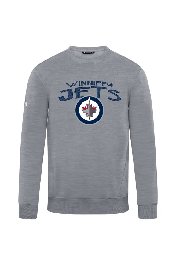 Men's Levelwear Gray Winnipeg Jets Zane Mission Sweatshirt