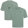 thumbnail image 1 of Men's Levelwear Green Baltimore Orioles Signet Oversized Luxe Signature Knit T-Shirt, 1 of 3