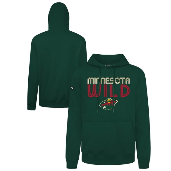 Men's Levelwear Green Minnesota Wild Podium Lanes Hoodie