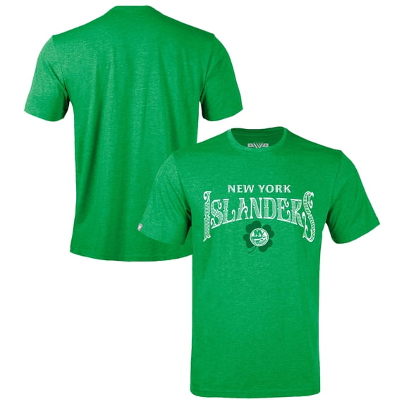 Men's Levelwear Green New York Islanders St. Patrick's Day Richmond T-Shirt