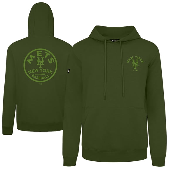 Men's Levelwear Green New York Mets 2026 Armed Forces Day Transit Podium Hoodie