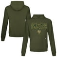 thumbnail image 1 of Men's Levelwear  Green New York Mets Relay Protect Pullover Hoodie, 1 of 3