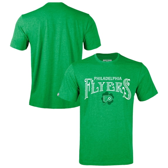 Men's Levelwear Green Philadelphia Flyers St. Patrick's Day Richmond T-Shirt