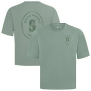 Mens Levelwear Green Seattle Mariners Register Oversized Luxe Signature Knit T-Shirt
