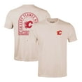 thumbnail image 1 of Men's Levelwear Khaki Calgary Flames Richmond Stained Glass T-Shirt, 1 of 3