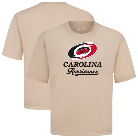Men's Levelwear  Khaki Carolina Hurricanes Team Surge Luxe Signature Knit T-Shirt
