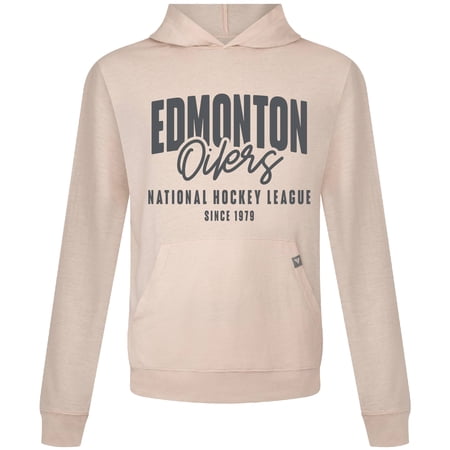 Men's Levelwear Khaki Edmonton Oilers Relay Response Pullover Hoodie