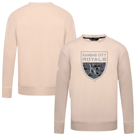 Men's Levelwear  Khaki Kansas City Royals Mandate Buckler Pullover