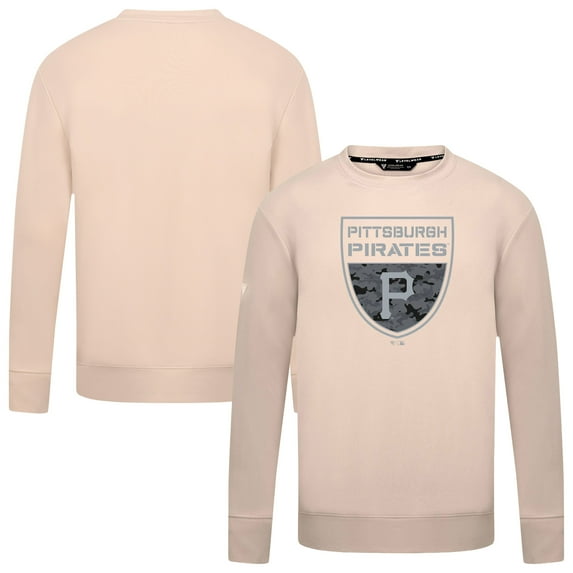 Men's Levelwear Khaki Pittsburgh Pirates Mandate Buckler Pullover