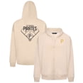 thumbnail image 1 of Men's Levelwear Khaki Pittsburgh Pirates Uphill Primary Full-Zip Hoodie, 1 of 3