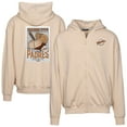 thumbnail image 1 of Men's Levelwear Khaki San Diego Padres Uphill Cooperstown Collection Core Logo Full-Zip Hoodie, 1 of 3