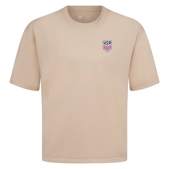Men's Levelwear Khaki USMNT Luxe Signature T-Shirt
