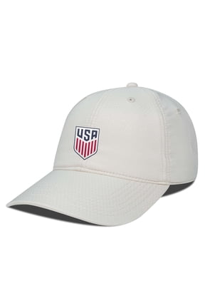 Men's Levelwear Khaki USMNT Matrix Patch Adjustable Hat
