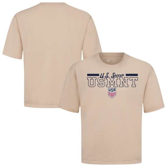 Men's Levelwear Khaki USMNT Vanguard Luxe Signature T-Shirt