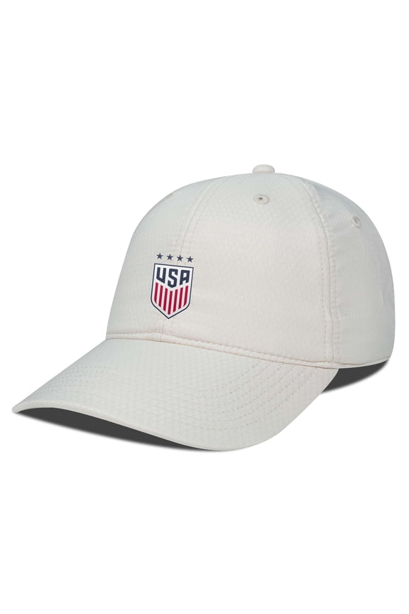 Men's Levelwear Khaki USWNT Matrix Insignia Core Adjustable Hat